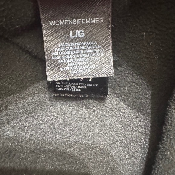 The North Face‎ Womens Soft Shell Jacket Black Full Zip L G - Picture 8 of 9